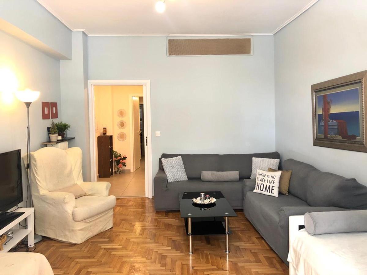 Comfortable Apt , 5 Min Walk To Acropolis Athena Bagian luar foto