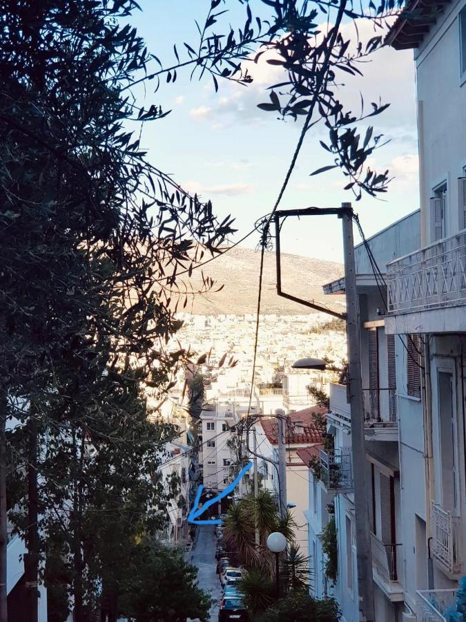 Comfortable Apt , 5 Min Walk To Acropolis Athena Bagian luar foto